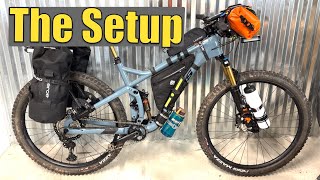 Bikepacking setup MTB Full Suspension [upl. by Roinuj]