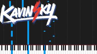 How to play Nightcall by Kavinsky on Piano Sheet Music [upl. by Sikras]