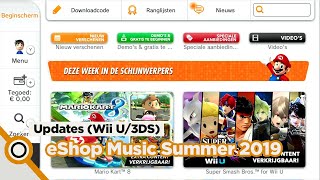 Updates Wii U3DS eShop Music  Summer 2019 [upl. by Ginsburg]