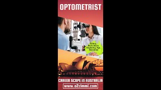 Optometrist Career Scope in Australia  Work Hours  Salary  Gender Preference [upl. by Jackelyn837]