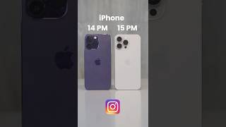 iPhone 15 Pro Max ile 14 Pro Maxin Instagram Uygulama Kullanim Testi [upl. by Ahtekal]