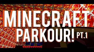 MINECRAFT  Parkour  Part 1 w Sparkles [upl. by Helse]