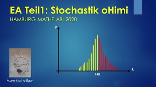 EA Mathe Abi Hamburg 2020 Prüfungsteil 1 Stochastik ohne Hilfsmittel [upl. by Annahs]