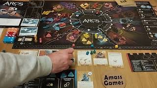 How to play ARCS review setup AmassGames scifi Leder Games boardgame Twilight Imperium Root game [upl. by Rossi52]