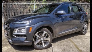 2018 Hyundai Kona Ultimate FWD Review  Koreas Juke [upl. by Ollopa]