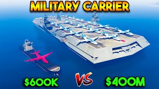 GTA 5 ONLINE  CHEAP CARRIER VS EXPENSIVE CARRIER WHICH IS BEST [upl. by Nrol]