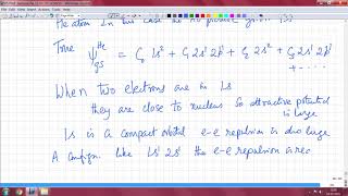 Lec 51 Molecular orbital calculationI [upl. by Siraval372]