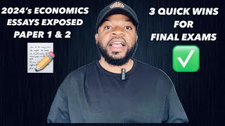 How To STUDY For Economics in 2024  Grade 12 [upl. by Ferne]