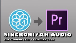 Sincronizar audio con Plural Eyes 4 y Premiere 2020 [upl. by Lein794]