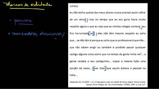 Marcas de oralidade  Português  HORA DO ENEM [upl. by Entwistle801]