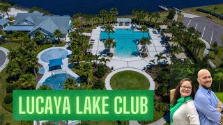 Lucaya Lake Club Riverview FL Tour Gated Lakefront Community [upl. by Chor]