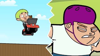 Mr Bean Vs The Bruisers At The Skate Park  Mr Bean Animated season 3  Full Episodes  Mr Bean [upl. by Dorelle]