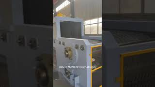 Mesh belt shot blasting machines Shot blast machine with metal wire mesh conveyor [upl. by Gottfried]