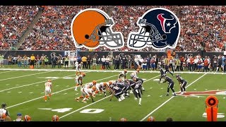 Gameday Experience Texans vs Browns [upl. by Ellison619]