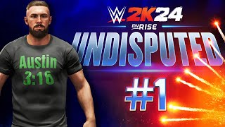 THE DARK HORSE  WWE 2K24 MY RISE EP 1 [upl. by Weisbart]