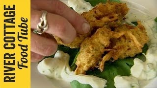 Onion Bhaji Recipe  Hugh Fearnley Whittingstall and Tim Maddams [upl. by Eberle]