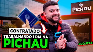 LUQUET4 vai TRABALHAR por um dia na PICHAU RP NA VIDA REAL Contratado [upl. by Germann]