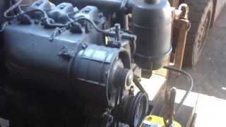 Deutz mwm air cooled 3 cylinder diesel [upl. by Yrellam]