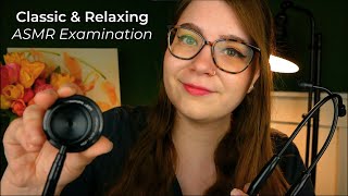 Traditional ASMR Physical Exam Palpation Stethoscope Eye amp Ear Tests 🩺 Medical Roleplay [upl. by Eceinal]