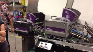 Precision Finishing Systems High Speed Gift Card Line [upl. by Ahtibbat]