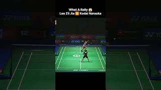 Lee Zii Jia VS Kodai Naraoka  Amazing Rally 😱  shorts viral badminton [upl. by Annola]