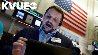 Dow Jones Industrial Average sets new record high [upl. by Aindrea]