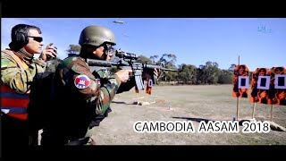 Australian Army Skills at Arms Meeting  CAMBODIA AASAM 2018 [upl. by Gregoor512]