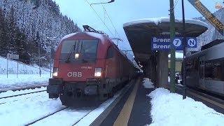 Arrivi e partenze a Brennero  Ankünfte und Abfahrten nach Brenner [upl. by Chuck]