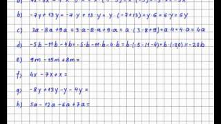 Instrukcije iz matematike  Izlučivanje zajedničkog faktora [upl. by Etteuqal]