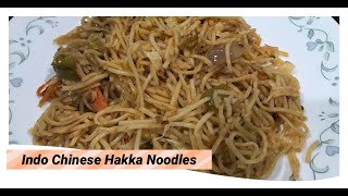 Indo Chinese Hakka noodles  వెజ్ హక్కా నూడుల్స్ Telugu USA [upl. by Akiret]