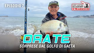 SURFCASTING  PESCANDO una pioggia di ORATE nel Golfo di Gaeta  SURFCASTING ACADEMY S7E7 [upl. by Avon]