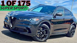 2024 Alfa Romeo Stelvio Quadrifoglio Super Sport Arrives As Final Gas Powered QV Model [upl. by Lidia]