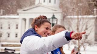 Amanda Pelkey brings Olympic gold home to Montpelier [upl. by Nagyam579]