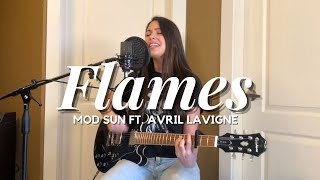 Flames  Mod Sun ft Avril Lavigne Cover [upl. by Sklar]