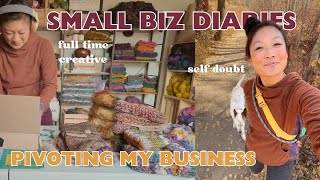 ↟shop update week the reality of pivoting your business as a self employed creative [upl. by Anavoj800]