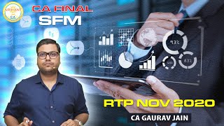 CA FINAL SFM RTP NOV 2020 for OldNew Course by CA Gaurav jain [upl. by Shaffert957]