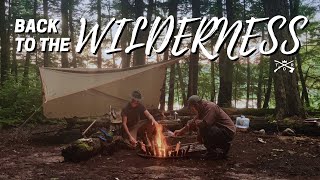 RETURN TO THE SYLVANIA WILDERNESS  WILDERNESS CAMPING [upl. by Lanta]