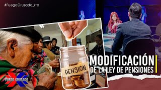 MODIFICACIÓN DE LA LEY DE PENSIONES  FUEGO CRUZADO  MARTES 1 DE OCTUBRE 2024 [upl. by Aytac782]