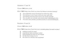 Cambridge 19 listening test 2 section 2 [upl. by Ellerret704]