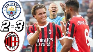 Man City Vs Ac Milan Highlights [upl. by Azriel822]