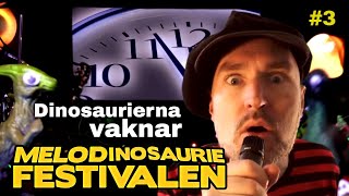 Dinosaurierna vaknar  MELODINOSAURIEFESTIVALEN 3  Melodifestivalen med musik om dinosaurier [upl. by Ronyam229]