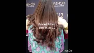 Bremod hair colour 70 Direct [upl. by Hnahym]