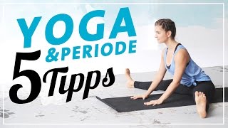 Yoga amp Periode  Die 5 besten Tipps  Sind Umkehrhaltungen gefährlich [upl. by Primalia]