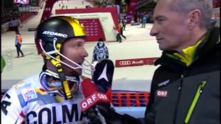 Marcel Hirscher  Fast von einer Drohne getroffen [upl. by Hebner702]