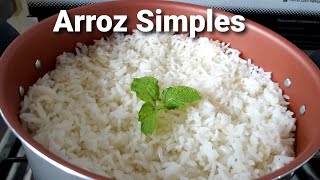 ARROZ NOSSO DE CADA DIA SIMPLES E FÁCIL DE FAZER arroz [upl. by Aicelf658]