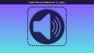 Cenk Hoca Undercover O ospu [upl. by Hinda690]