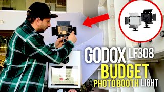 Godox LF308 Light  BUDGET Flash For DIY Photo Booth [upl. by Ivzt626]