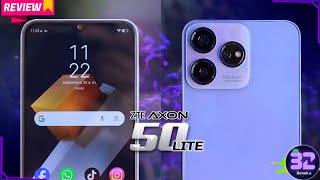 ZTE AXON 50 Lite  Review en Español  Bonito y Barato Pero [upl. by Roos]