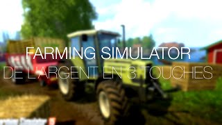 TRICHE  DE LARGENT EN 3 TOUCHES  FARMING SIMULATOR 2015 [upl. by Maxentia]