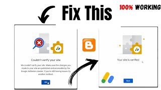 Couldnt Verify Your Site Google Adsense Blogger  blogger adsense error [upl. by Thornie]